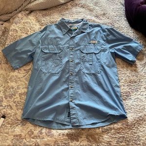 Magellan Fish gear MagRelease XL shirt Blue